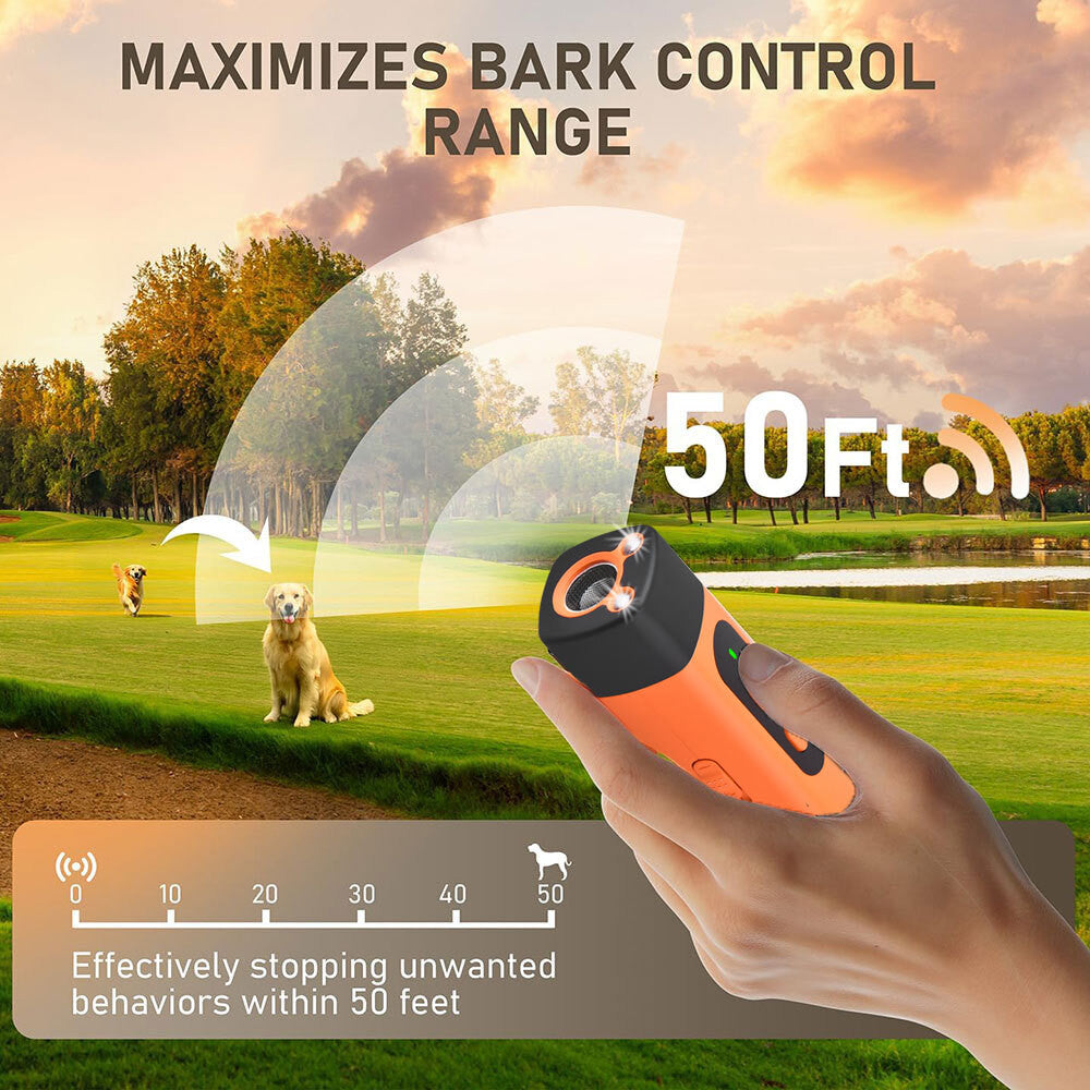 Ultrasonic Dog Repeller anti Bark Device Stop Barking Humane Pet Training Tool