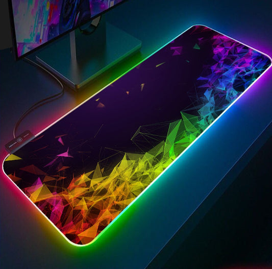 High Tech RGB Gaming Mouse Pad