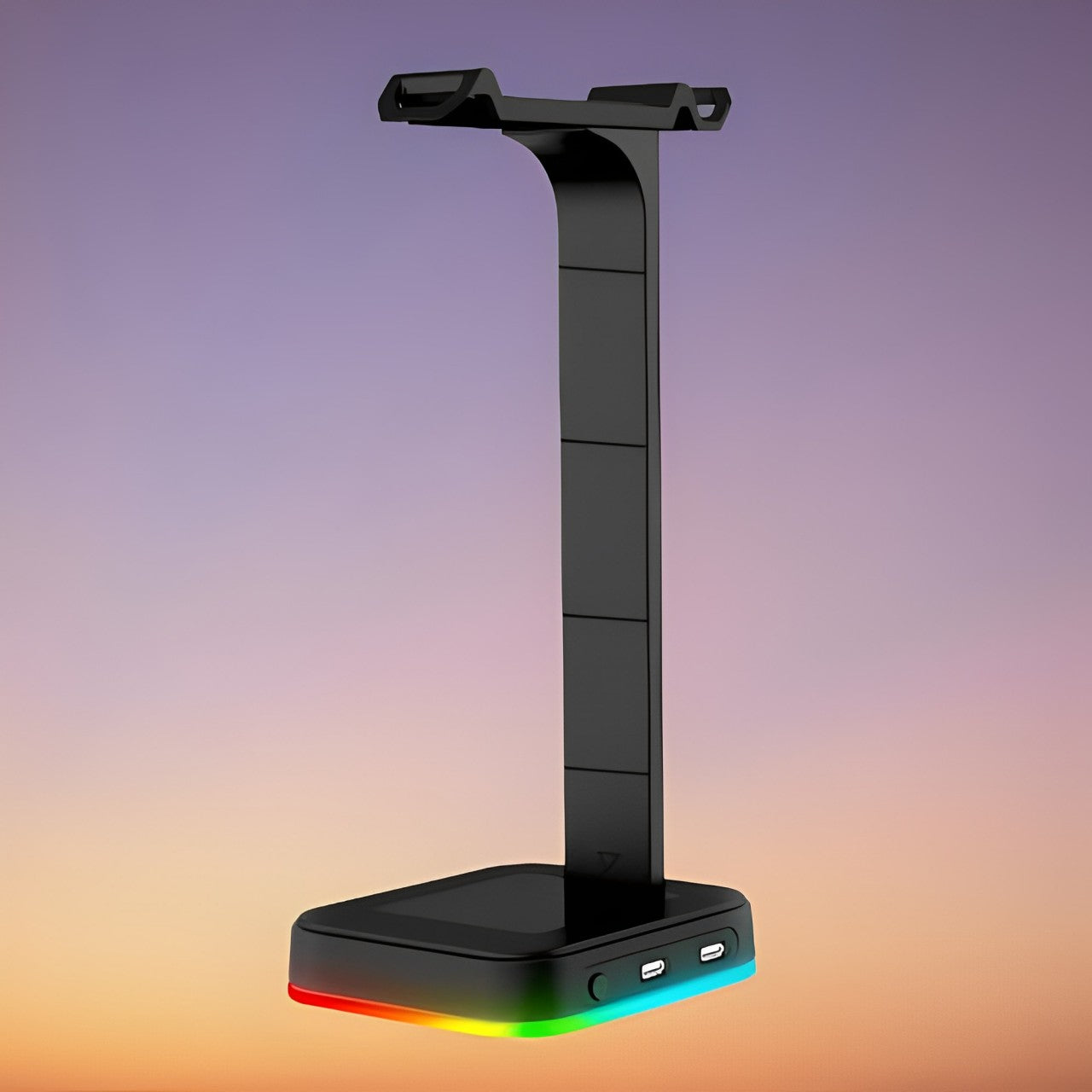 RGB Glowing LED Headphone Stand