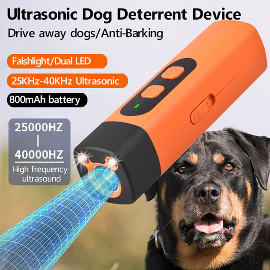 Ultrasonic Dog Repeller anti Bark Device Stop Barking Humane Pet Training Tool